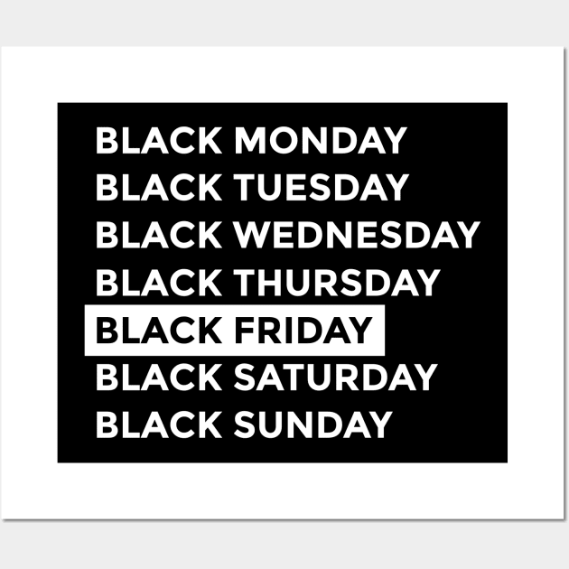 Black Friday Wall Art by Design301